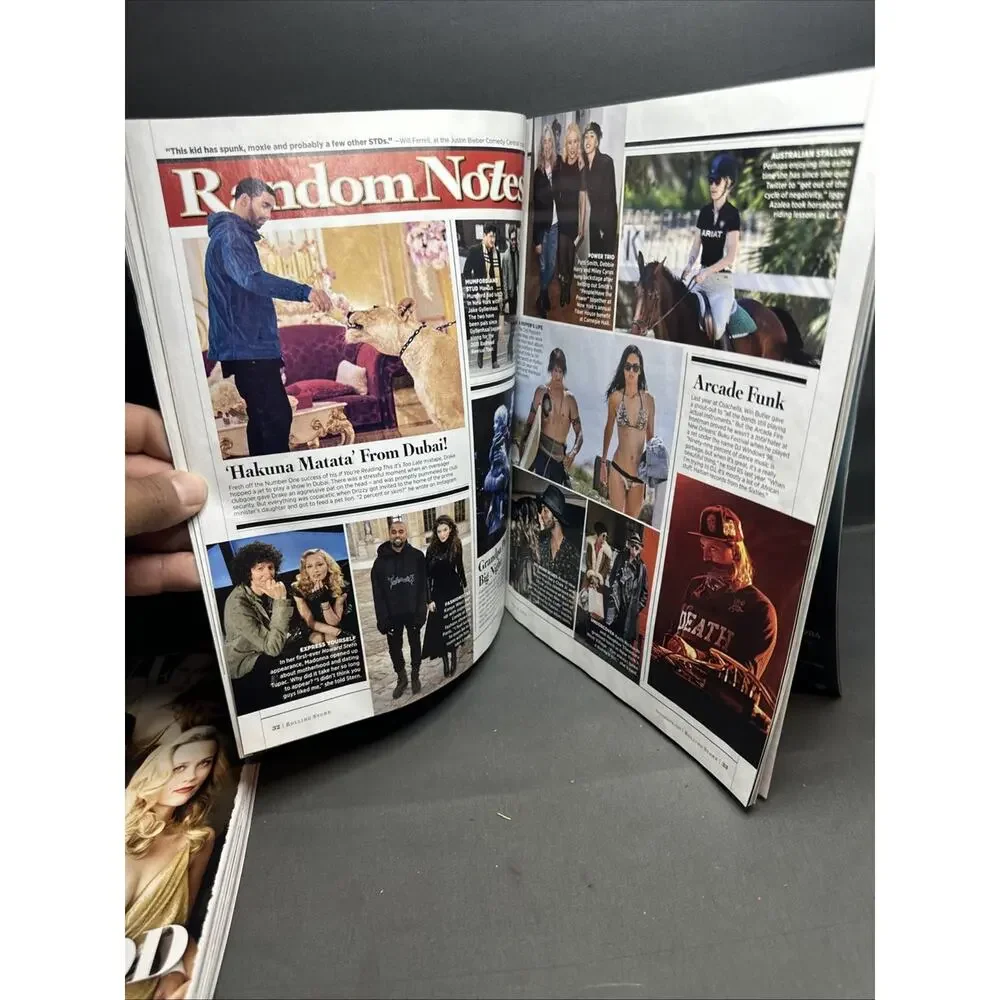 Lot of 2 Vanity Fair Magazine & Rolling stone 2015